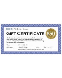 Landmark Construction Gift Cards - Fixed 