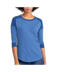 New Era - Ladies Heritage Blend 3/4-Sleeve Baseball Raglan Tee