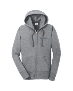 Port & Company - Ladies Core Fleece Full-Zip Hooded Sweatshirt