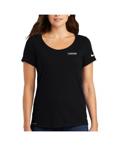 Nike - Ladies Dri-FIT Cotton/Poly Scoop Neck Tee