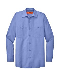Red Kap Long Sleeve Industrial Work Shirt